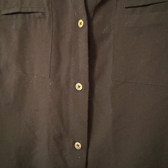 Black button up shirt - Picture 4 of 4